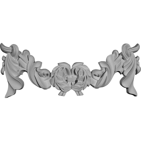 Ekena Millwork 13"W x 5 1/8"H x 1 1/8"P Amelia Onlay ONL13X05X01AM